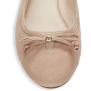 Cole Haan blush suede ballet flats. Size 7.5